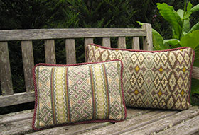 Morocco Back Pillow 04 with Celtic Knot 03 colors