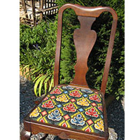 Newport Upholstery on chair seat