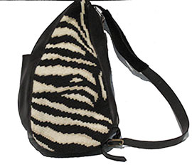 Large Zebra shoulder bag