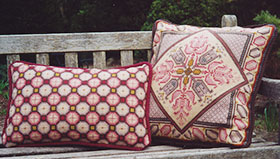 Tulip 08 and Honeycomb 08 pillows