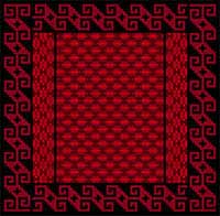 paprika reds and black