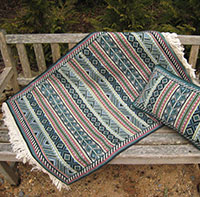 Small Berber Stripe Rug 05 colors