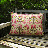 carnation in pinks needlepoint kit