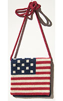 Flag small shoulder bag