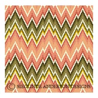 Flame Stitch 04 colors