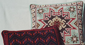 Kilim 04 with Chevron 03