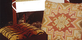 Small Kilim 05 with Tiger pattern