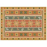 Kilim 05 spice color back pillow