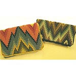 flame stitch money purses