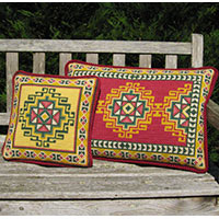 Soumak Back Pillow & Soumak Accent 05 