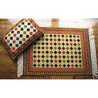 Zagros Pillow & Rug 01