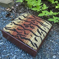 Tiger foot stool